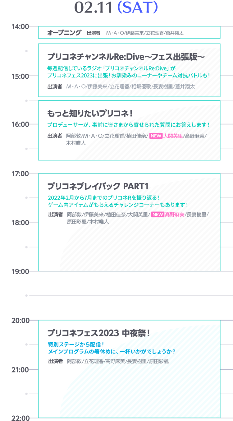 蒼井楓 配信ステージ（ONLINE STAGE） | プリコネフェス2023公式サイト | プリンセスコネクト！Re:Dive | Cygames