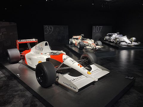 Honda RACING Gallery Cars on Display