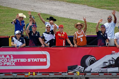 2021 US GP driver parade