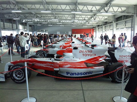 Toyota F1 cars (5285563647)