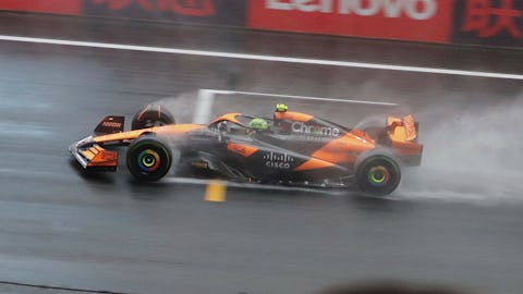 Lando Norris during Chinese GP 2024 Sprint Qualifying Session