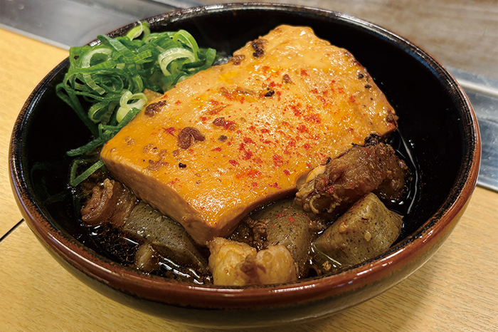 <p><span style="font-size: 60%">ぼっかけ</span>肉豆腐</p>