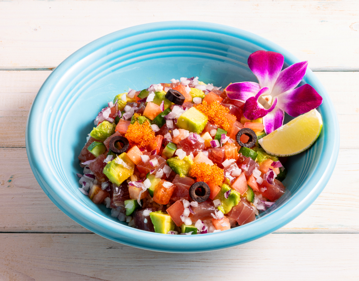 アヒポキライスボウル（プレーン or スパイシー）｜ハワイアンプレート