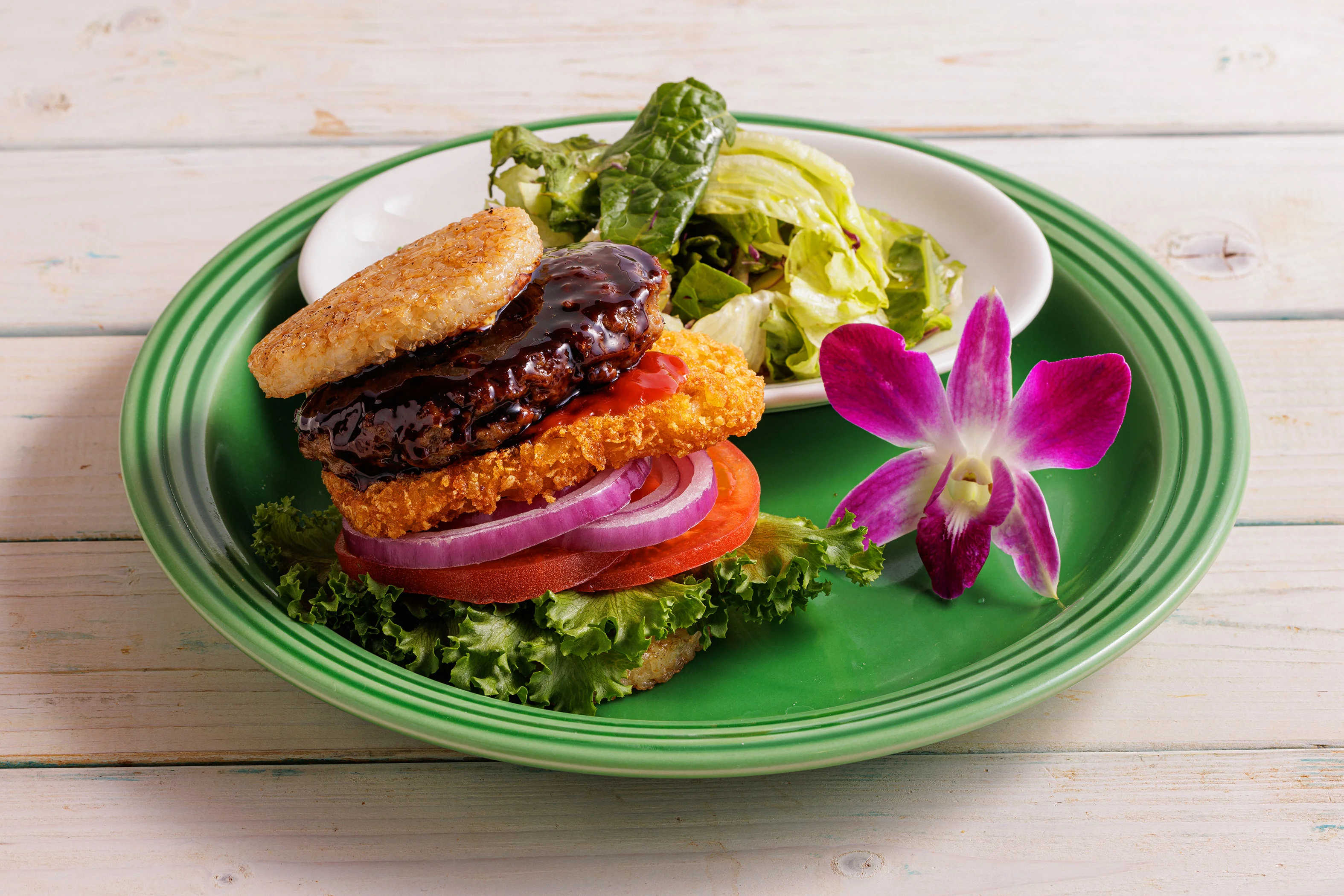 ビーフハンバーグライスバーガー