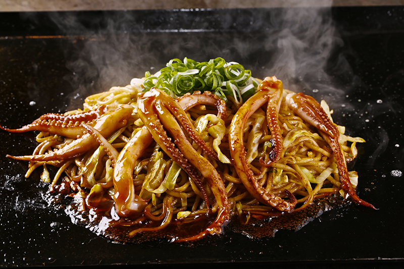 <p>イカゲソ<br>焼きそば</p>