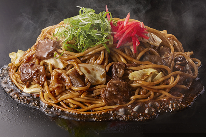 <p>ぼっかけ焼きそば</p>