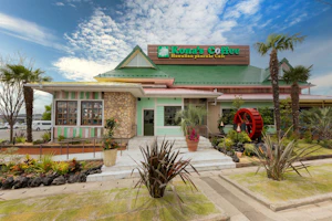 水車のあるハワイ味わってみませんか？雪でも元気で明るいスタッフがお出迎えします！