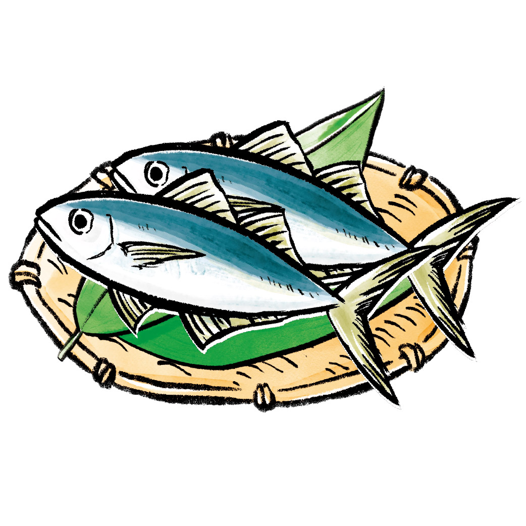 一枚鯵(あじ)天