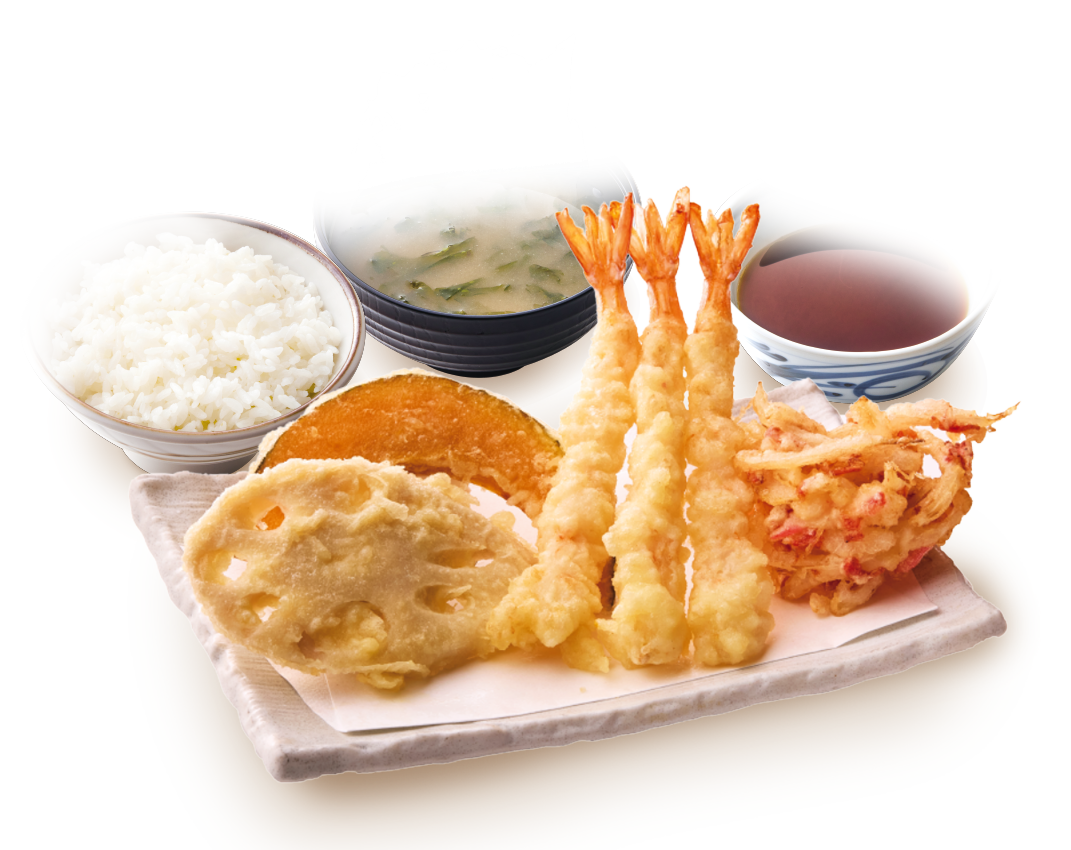 海老天定食