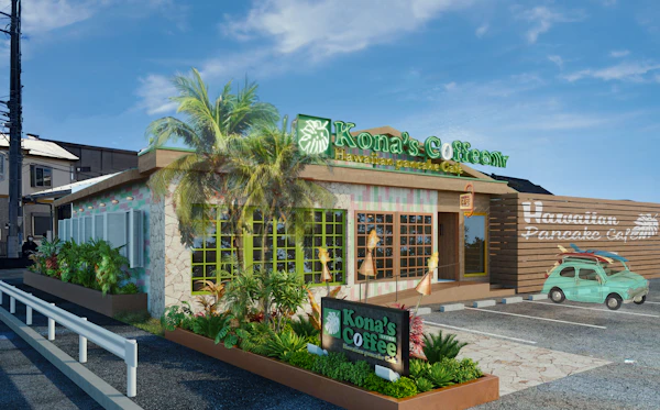 記念すべき全国50店舗目！ 千葉県4店舗目は、京成電鉄 初富駅から徒歩5分でアクセス良好。コナズ珈琲 鎌ヶ谷店2025年7月10日（木）10時オープン