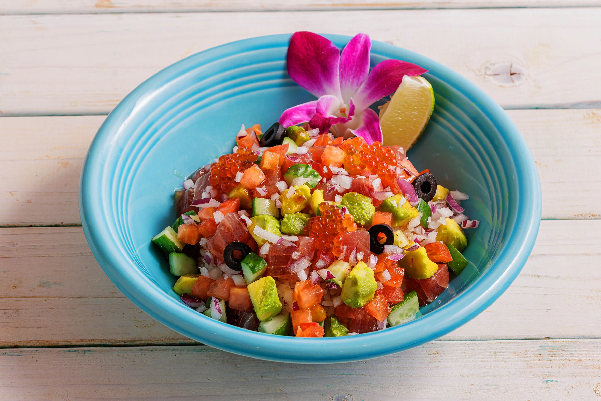 アヒポキライスボウル（プレーン or スパイシー）