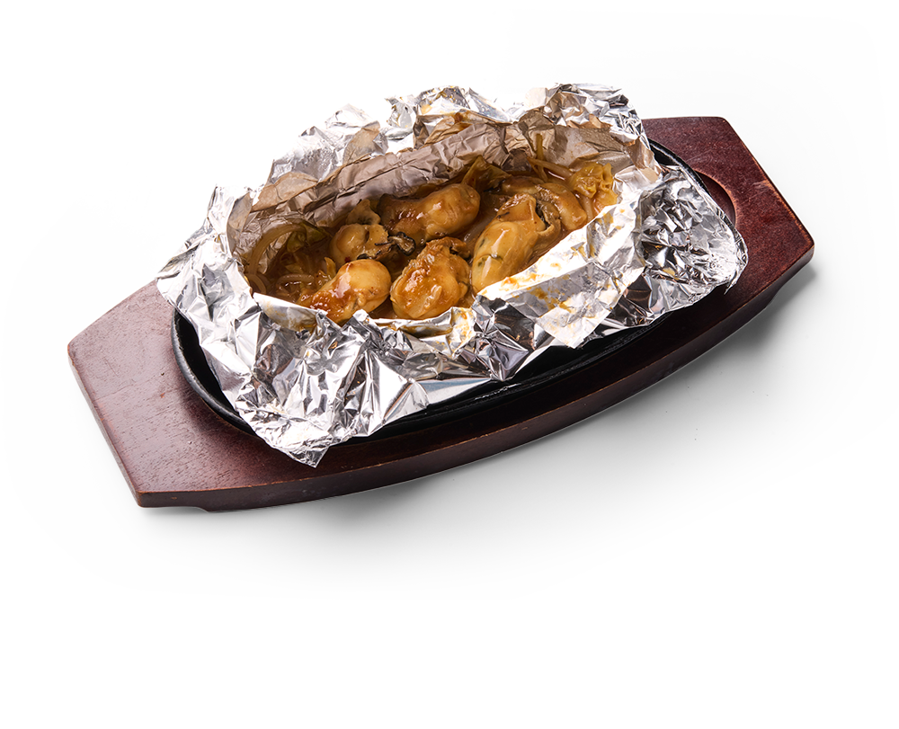 牡蠣の味噌ホイル焼き