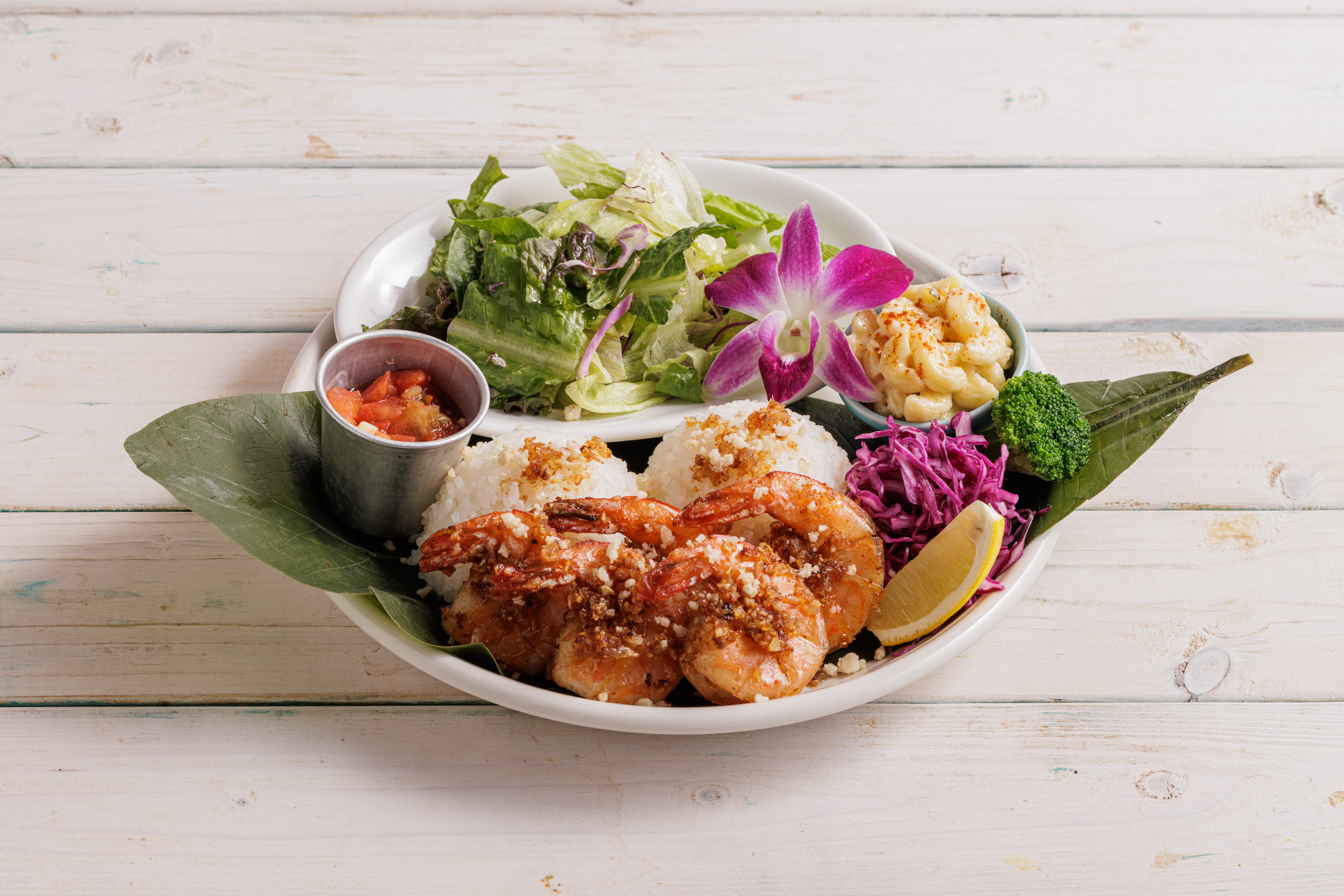 ガーリックシュリンププレート（プレーン or スパイシー）