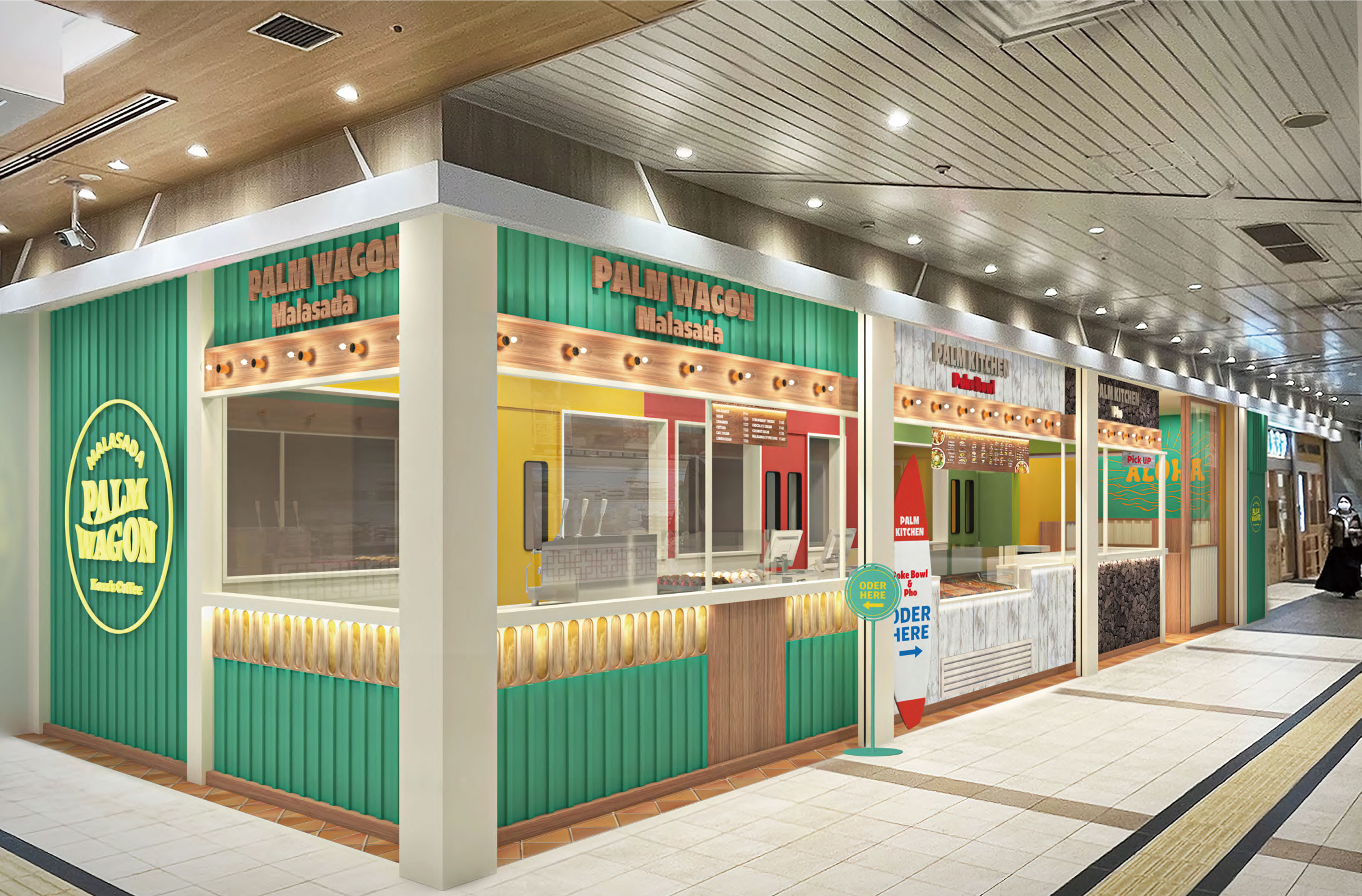 ★コナズ様確認ページ★ 東北初出店！マラサダ専門店「PALM WAGON 仙台駅西口店」 2026年4月27