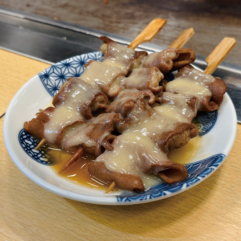 <p><span style="font-size: 60%">神戸</span>どて焼き</p>