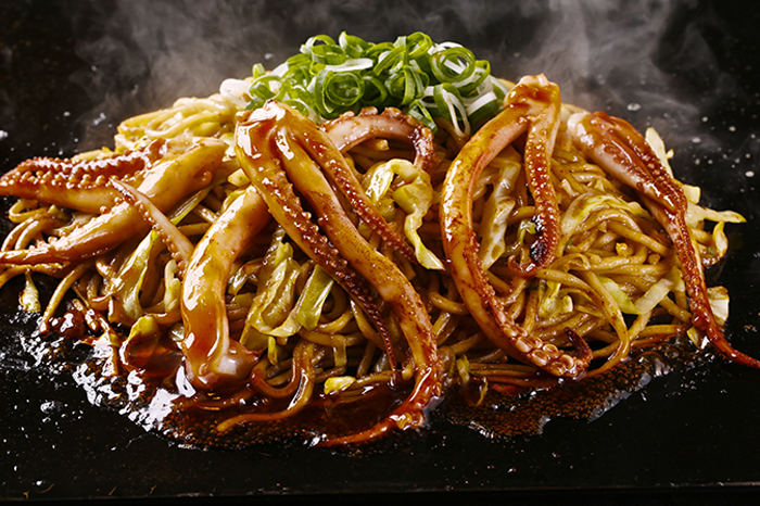 <p>イカゲソ<br>焼きそば</p>