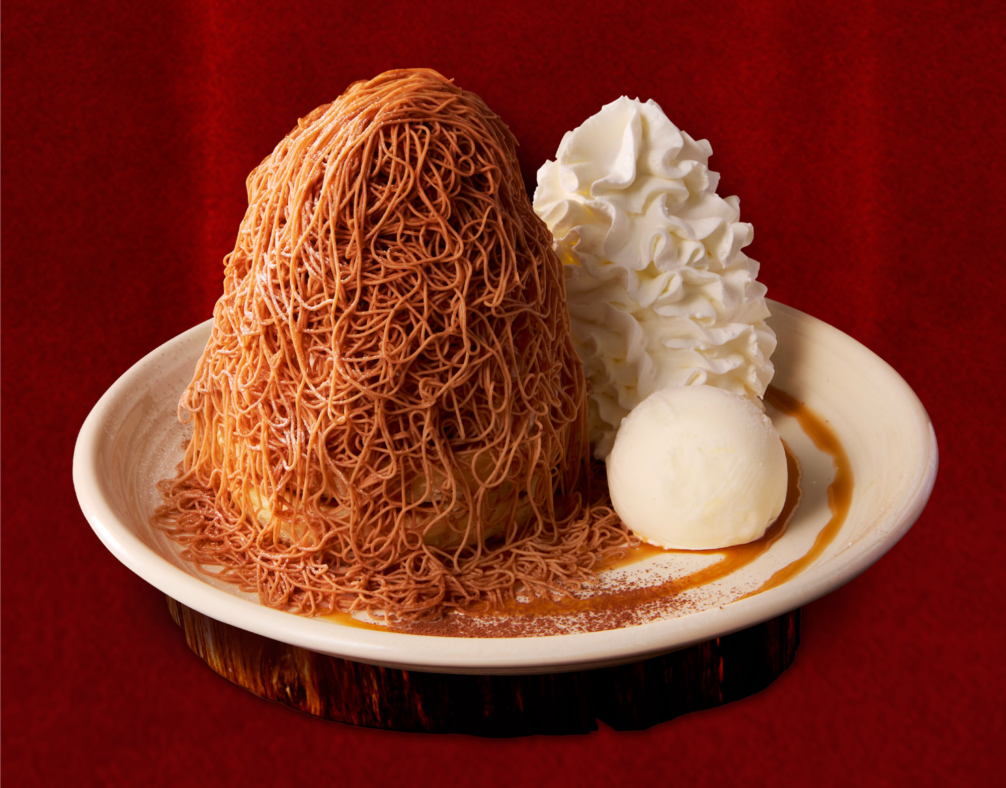 Lucky Cream Chocolate フェイクスイーツデコ　パンケーキ瓶 10/1(木)販売開始】KONA'S クラシックモンブランパンケーキ｜期間限定