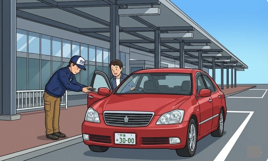 サンパーキングお車空港お届けサービス