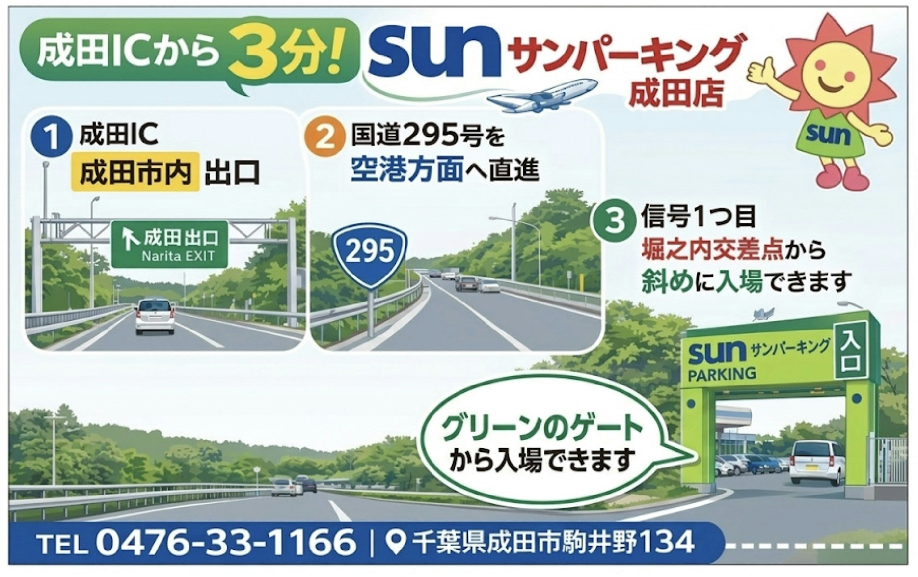 サンパーキングアクセス