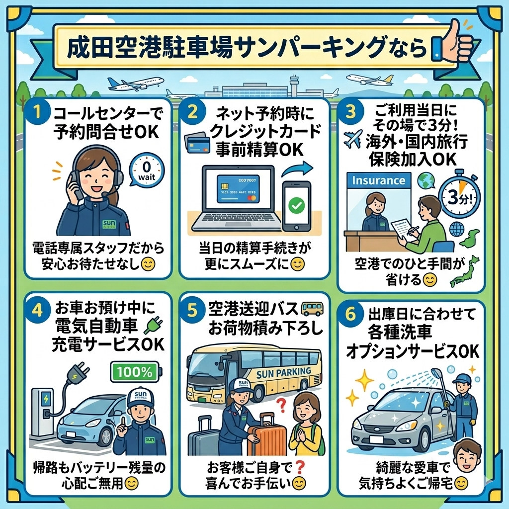 サンパーキングなら！