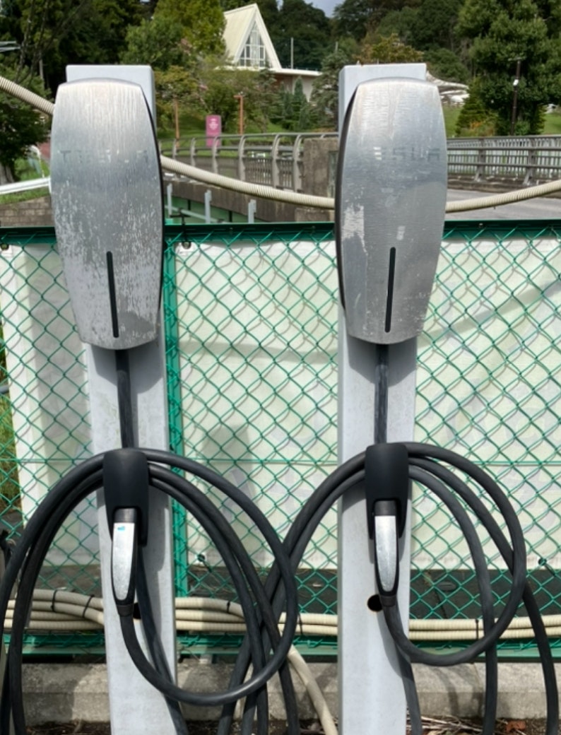 成田空港駐車場サンパーキング 電気自動車充電器