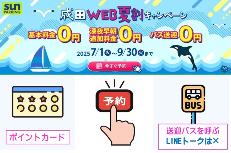 サンパーキングLINE