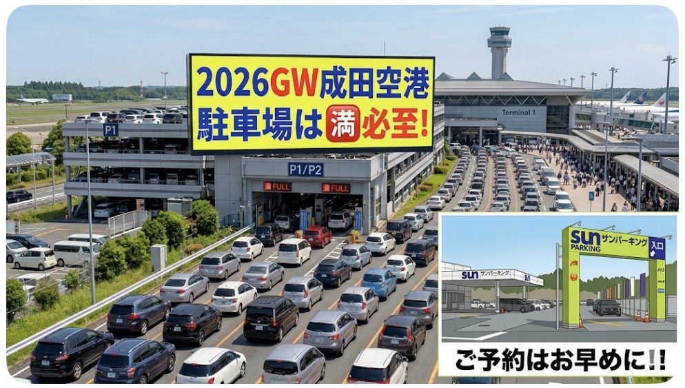 サンパーキング満車注意