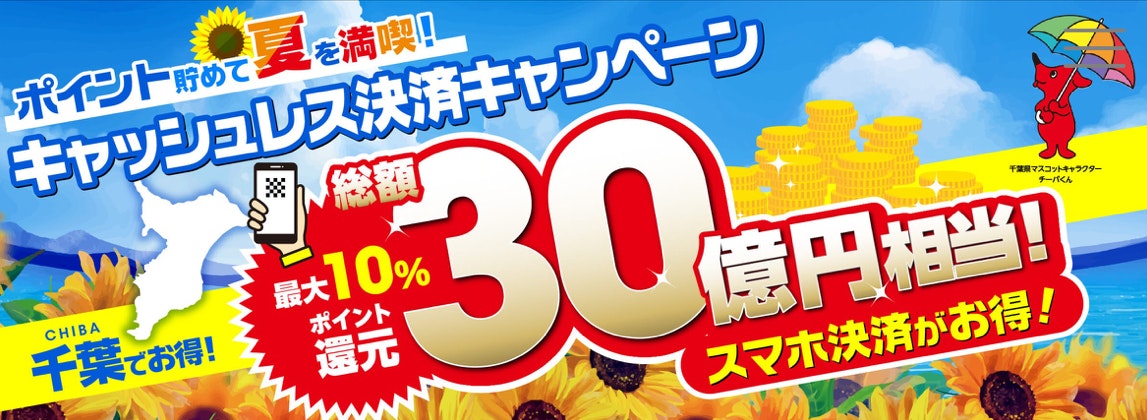 サンパーキング千葉県キャッシュレス決済キャンペーン