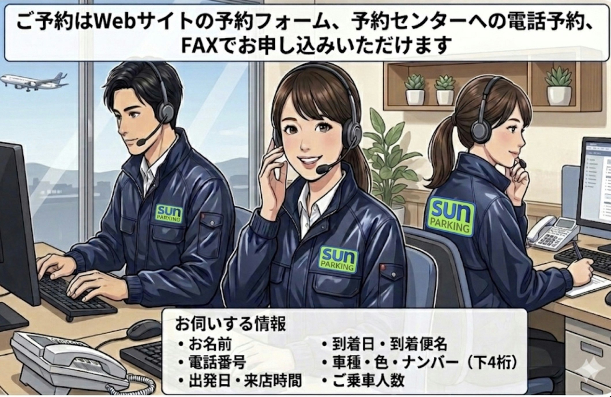 サンパーキング予約