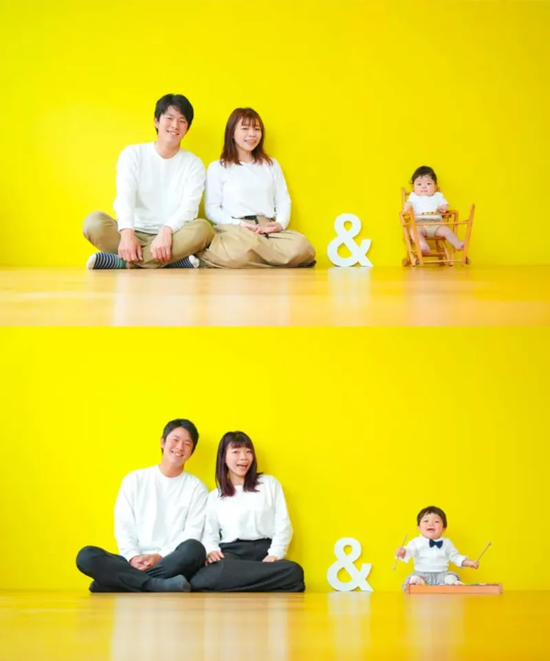 1歳バースデーフォト