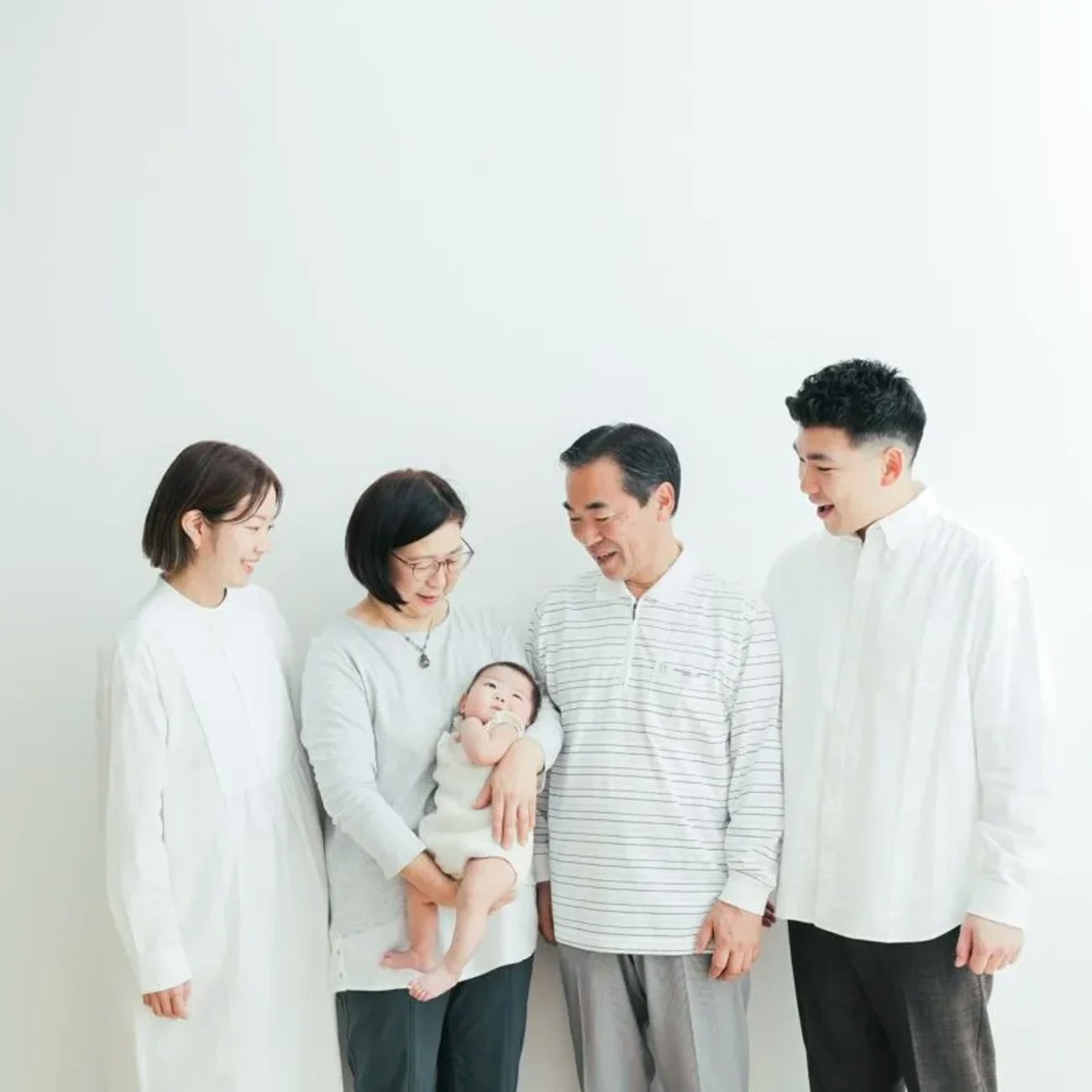 お宮参りの家族写真は誰が写る?服装や費用など写真撮影の疑問を解決