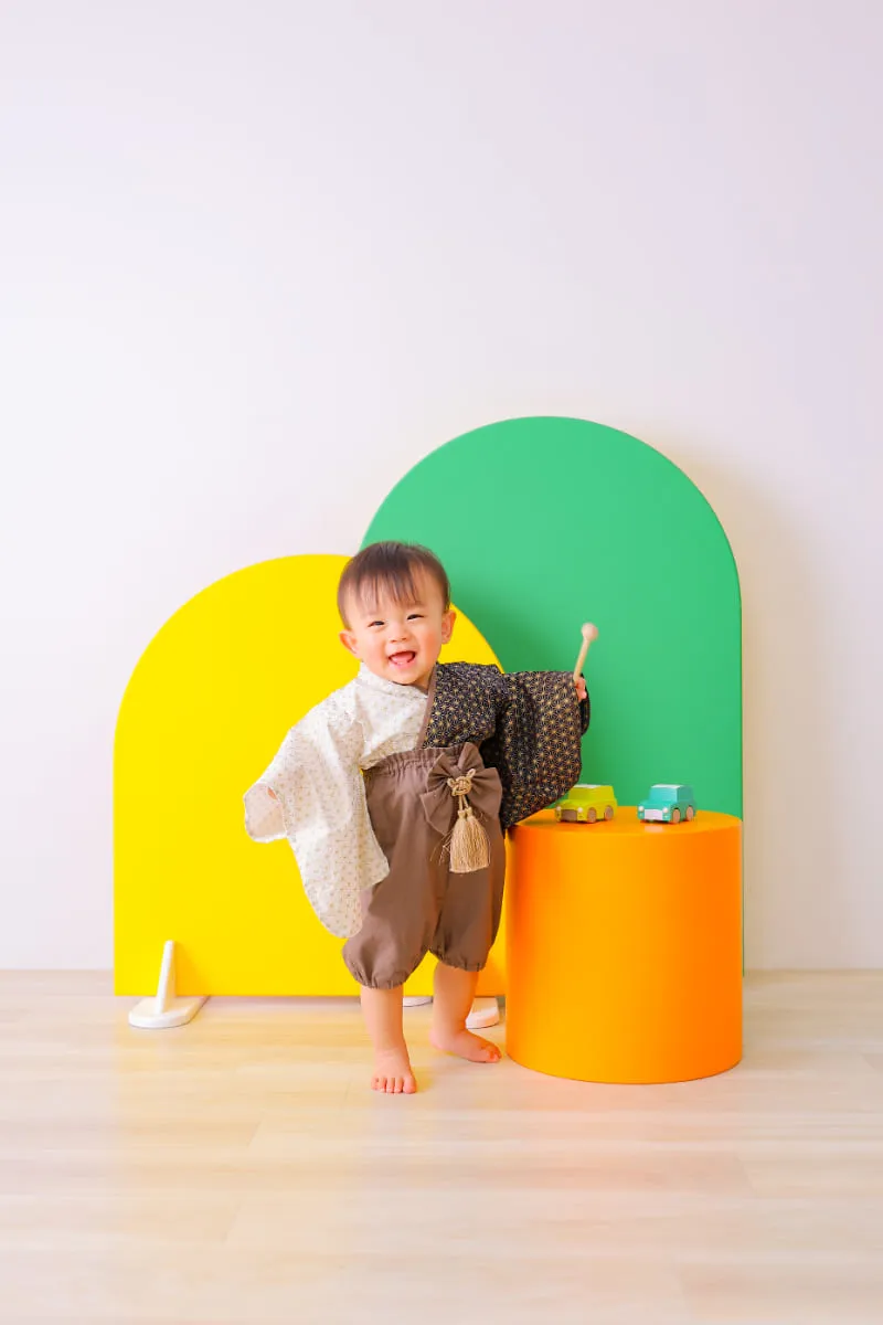 1歳バースデーフォト