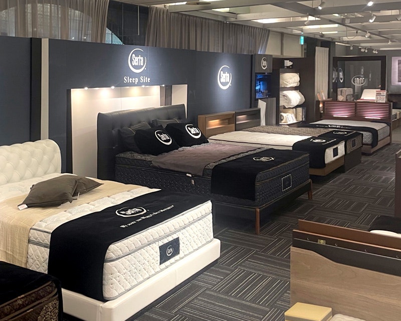 ショールーム&全国の取扱店｜Serta