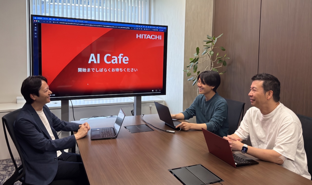 AIカフェ第10回の配信のようす