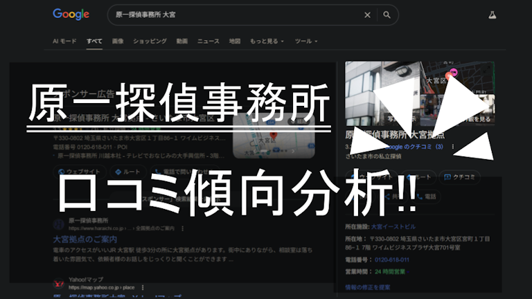 商標 原一探偵事務所 口コミアイキャッチ