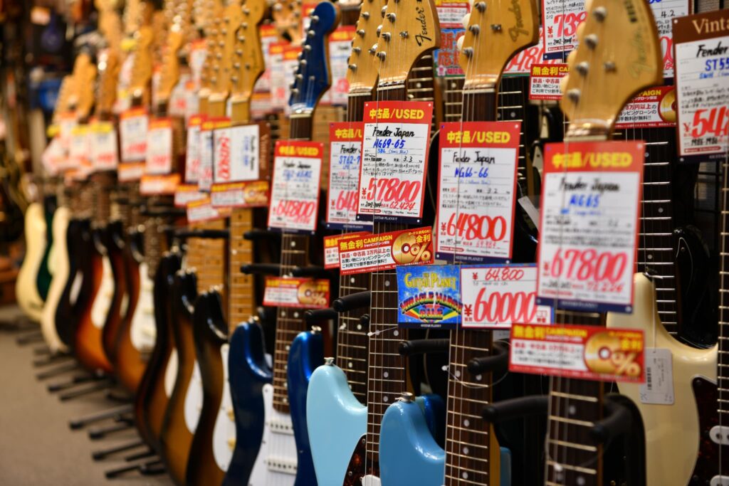 楽器の買取価格を左右するポイント