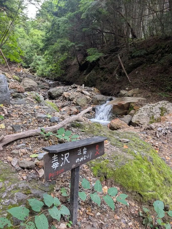 本沢温泉　毒沢