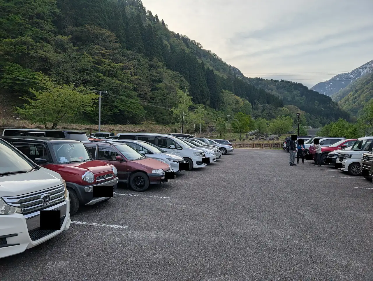 立山駅 臨時駐車場 第4駐車場