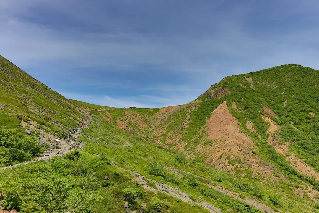 那須岳登山道