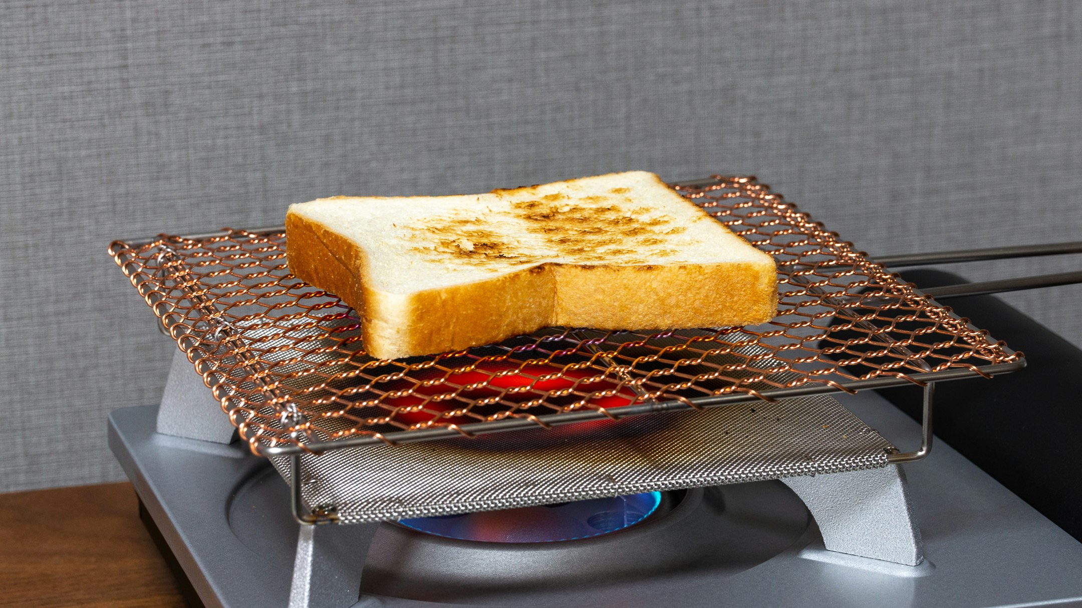 辻和金網 銅手編み 手付焼網