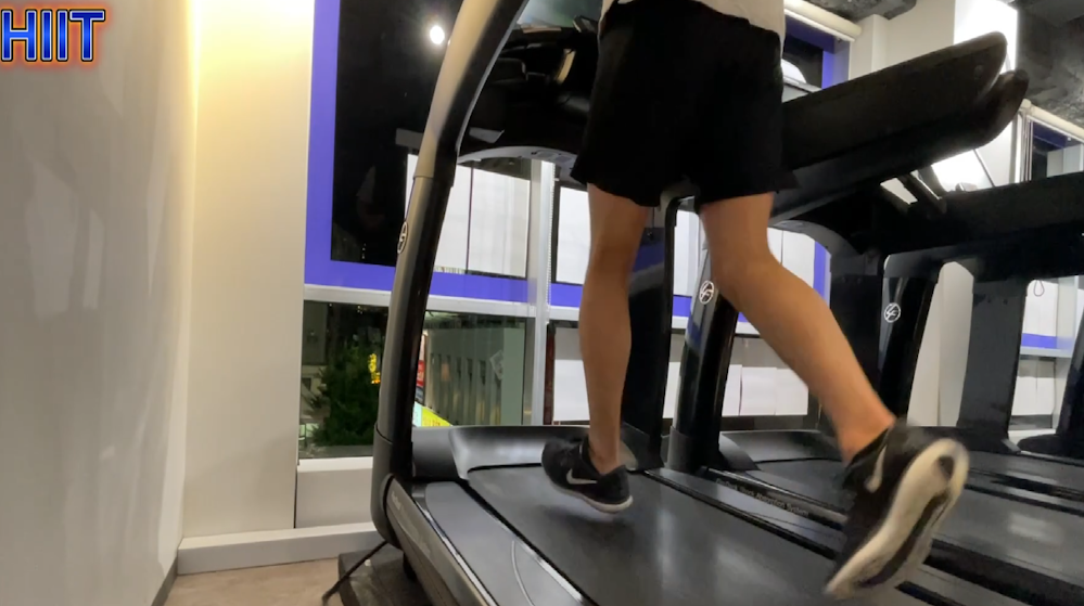 ランニングでHIITを実施