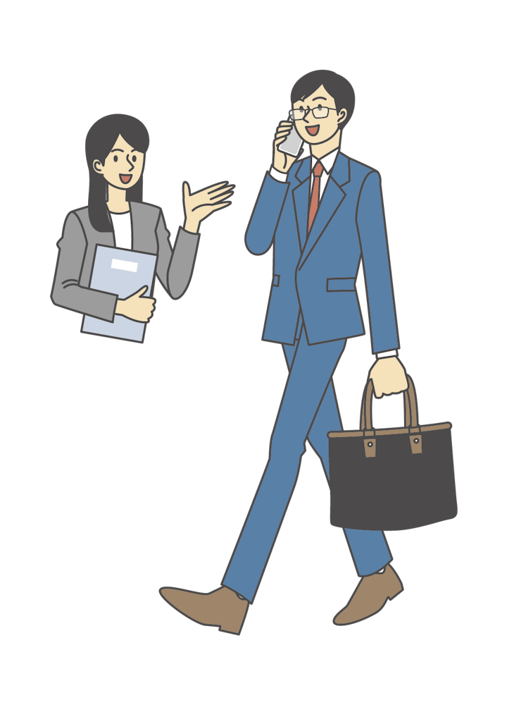 イラスト制作／ビジネス向け人物カット