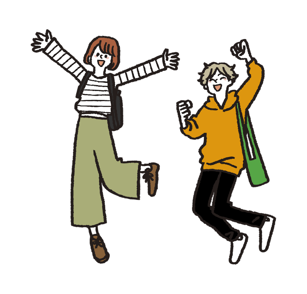 イラスト制作／学生キャラクター