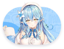 雪花ラミィの公式ゲーム内サムネイル