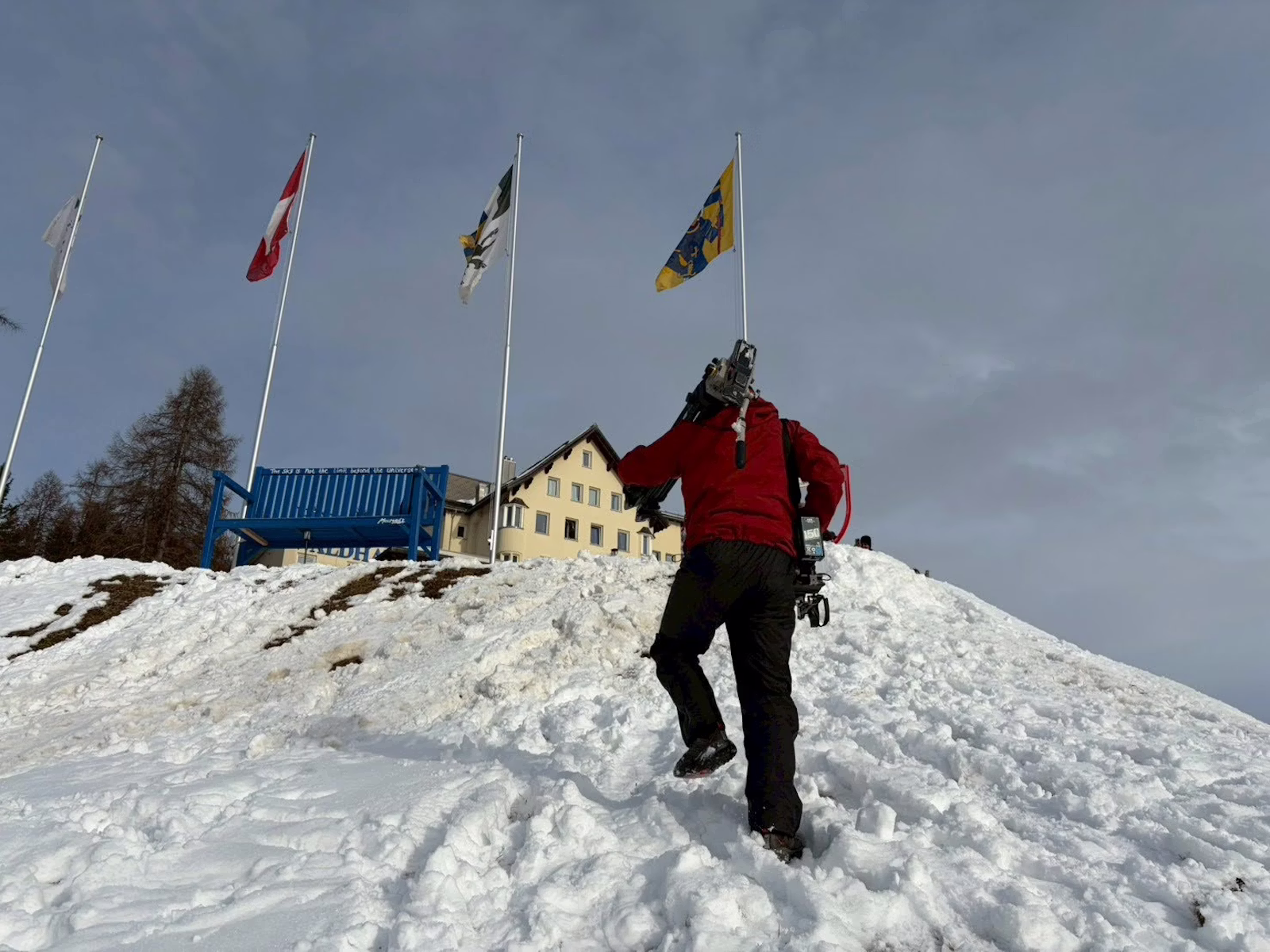スイス・サンモリッツでドローン撮影をしてきました！