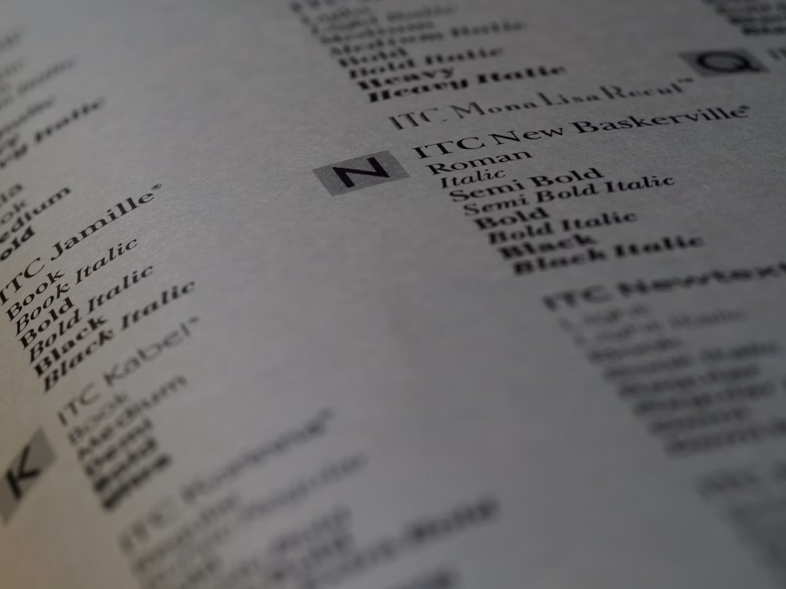 We use fonts and materials that have been cleared of rights.