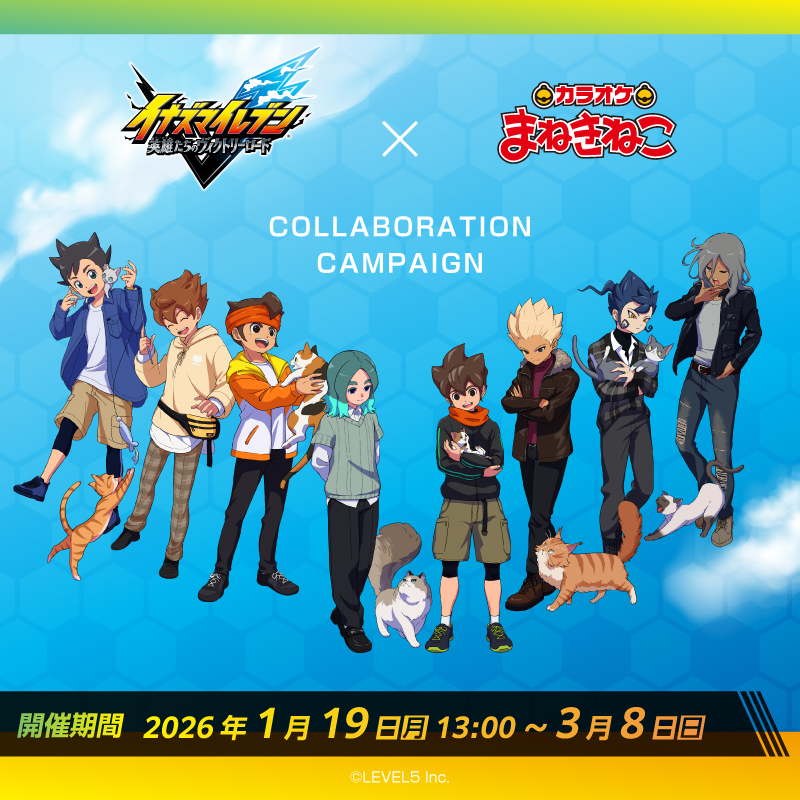 イナズマイレブン 英雄たちのヴィクトリーロード × まねきねこ 】購入