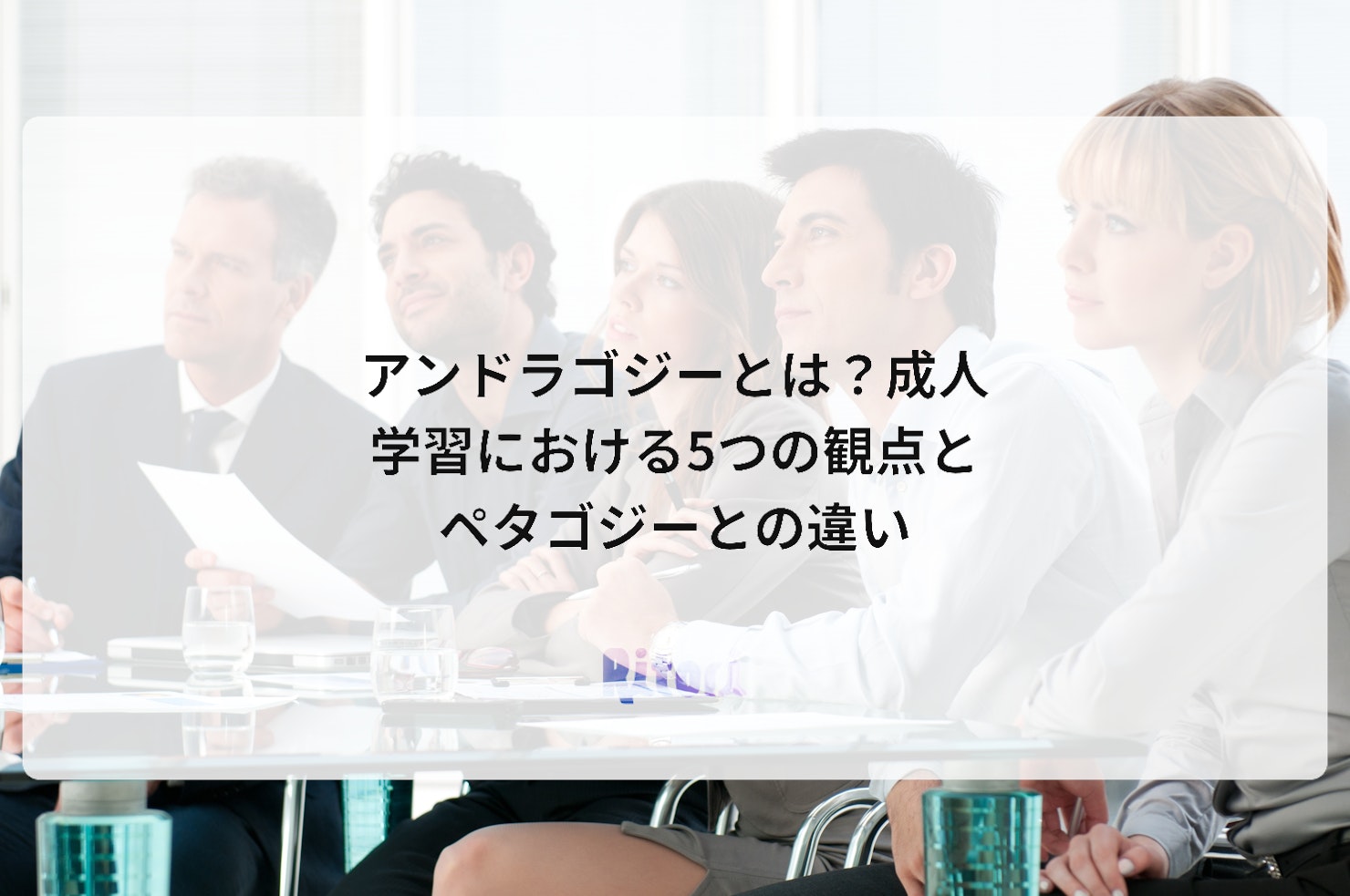 アンドラゴジーとは?成人学習における5つの観点とペタゴジーとの違い