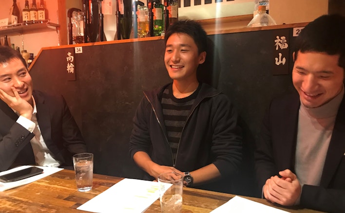 和やかな雰囲気でインタビューは進む