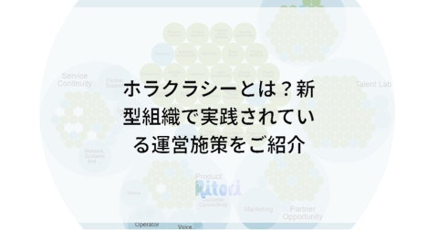 ホラクラシーとは?新型組織で実践されている運営施策をご紹介